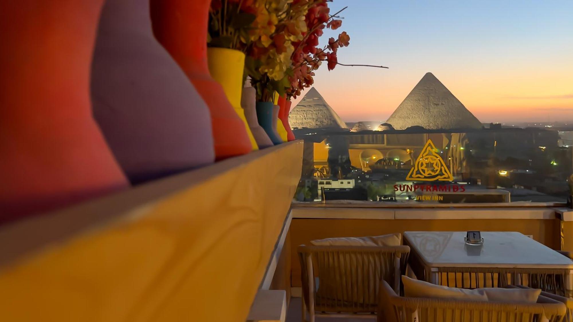 Luxury Panoramic Pyramids & Jacuzzi Inn El El Cairo Exterior foto